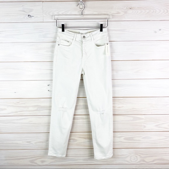 Pilcro Ultra High Rise Slim Straight Jeans - Picture 5 of 9